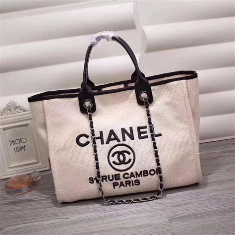 chanel beach tote replica|chanel knockoff handbags great quality.